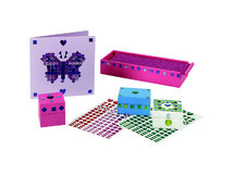 Stickers - 3d - blinkend - mozaïek - zelfklevend - decoratie - set van 1380 assorti