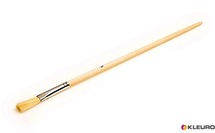 Penselen - plat - korte steel - nr 16 - set van 12