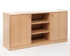 Kast Basic 1 M, Ruimtedelingskast Met 2 Deuren, Met Rug