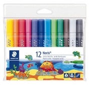 Stiften - kleurstiften - Staedtler Noris Jumbo - driekantig - set van 12