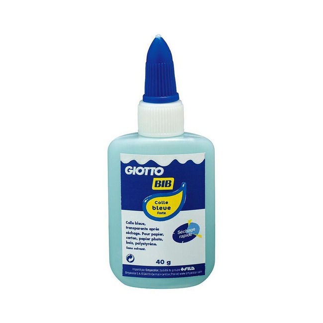 Lijm - Knutsellijm - Giotto Bib - Blauw - 40 G - Per Stuk