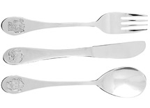 Eetgerei - metalen kinderbestek fantasie - set van 3