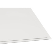 Karton - bristol - wit - glad - 100 x 70 cm - 480g - set van 10