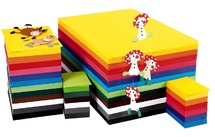 Tekenpapier - gekleurd - colorado - 50x70 cm - 270g - ass/5x8kl