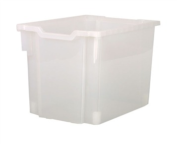 Opbergkist, N3, 38 Cm Diep, Transparant, P/st